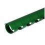 Пружины для переплета пластиковые 10 мм зеленые