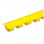 Пружины для переплета пластиковые 10 мм желтые