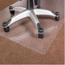 ClearStyle 121х121 см защитный напольный коврик под кресло для ковровых покрытий