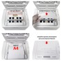 Уничтожитель бумаги Office Kit SA120C (3,9х10 мм)